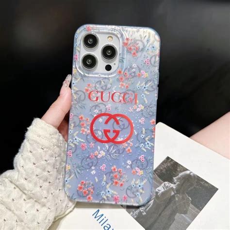 gucci phone case floral|Gucci iphone 13 case.